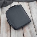 Portfel damski skórzany granatowy na patkę RFID Paolo Peruzii AL-24-NV