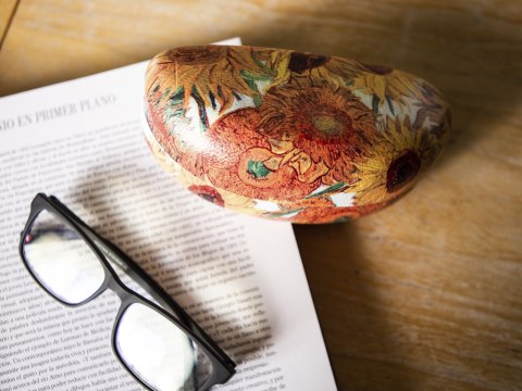 Etui na okulary - V. van Gogh, Słoneczniki (CARMANI) Etui na okulary - V. van Gogh, Słoneczniki (CARMANI)