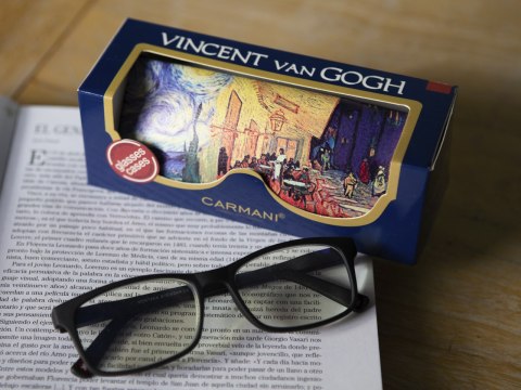 Etui na okulary - V. van Gogh, Taras kawiarni w Nocy (CARMANI) Etui na okulary - V. van Gogh, Taras kawiarni w Nocy (CARMANI)