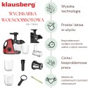SOKOWIRÓWKA WYCISKARKA WOLNOOBROTOWA KLAUSBERG KB-7865
