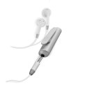 Adapter Bluetooth bezprzewodowy odbiornik z zestawem stereo - szary