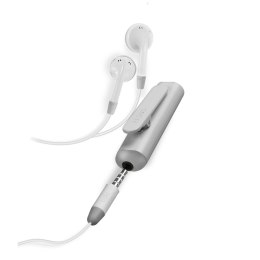 Adapter Bluetooth bezprzewodowy odbiornik z zestawem stereo - szary