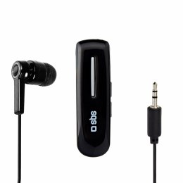 Bezprzewodowa słuchawka z klipsem Bluetooth - czarna