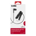 Bezprzewodowa słuchawka z klipsem Bluetooth - czarna