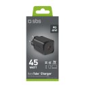 Ładowarka sieciowa Power Delivery GaN USB-C 45W - czarna