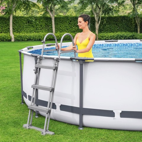 Basen ogrodowy stelażowy 366 x 100 cm 17w1 Bestway 56418 Basen ogrodowy stelażowy 366 x 100 cm 17w1 Bestway 56418