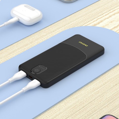 Powerbank K10 10000mAh USB-A 2.4A - biały Powerbank K10 10000mAh USB-A 2.4A - biały