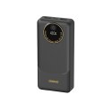 Powerbank K12 10000mAh USB-A USB-C PD22.5W - czarny