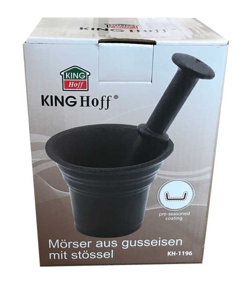 MOŹDZIERZ ŻELIWNY KINGHOFF KH-1196 MOŹDZIERZ ŻELIWNY KINGHOFF KH-1196