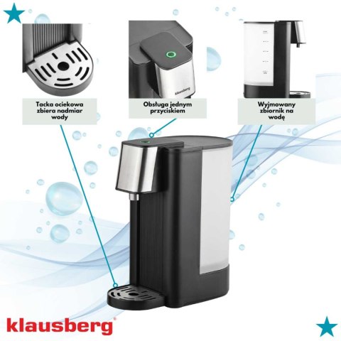 DYSPENSER DOZOWNIK GORĄCEJ WODY 2,5L KLAUSBERG KB-7877