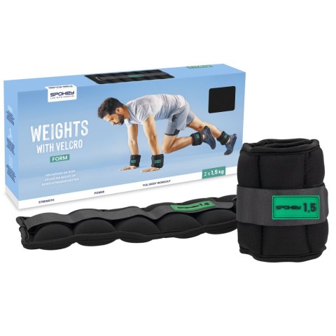 OBCIĄŻENIA NA RZEP NEOPRENOWE 1,5 KG SPOKEY FORM OBCIĄŻENIA NA RZEP NEOPRENOWE 1,5 KG SPOKEY FORM