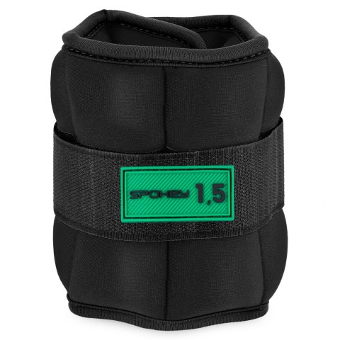 OBCIĄŻENIA NA RZEP NEOPRENOWE 1,5 KG SPOKEY FORM OBCIĄŻENIA NA RZEP NEOPRENOWE 1,5 KG SPOKEY FORM