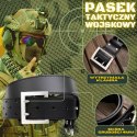 Pasek męski skórzany wojskowy 130 cm PG-06-BL-130