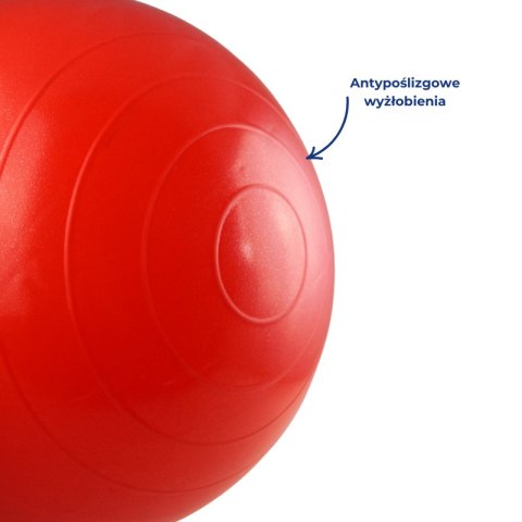 Piłka skacząca z uchwytami 55 cm różne kolory - Legend Sport Piłka skacząca z uchwytami 55 cm różne kolory - Legend Sport