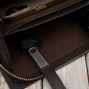 Saszetka męska skórzana do ręki elegancka brązowa Paolo Peruzzi AL-26-BR