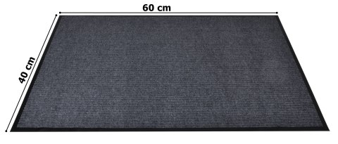 Wycieraczka do butów 40x60 cm Seila szara zestaw 2 sztuk Wycieraczka do butów 40x60 cm Seila szara zestaw 2 sztuk