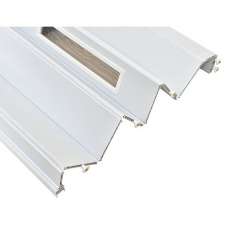 Drzwi harmonijkowe 005S BIAŁY MAT - 80 cm Drzwi harmonijkowe 005S BIAŁY MAT - 80 cm