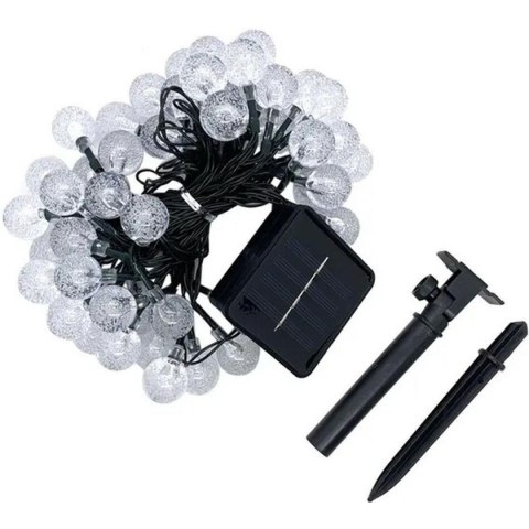 LAMPA SOLARNA OGRODOWA GIRLANDA ŁAŃCUCH SOLARNY 4,9M 40LED MULTIKOLOR LAMPA SOLARNA OGRODOWA GIRLANDA ŁAŃCUCH SOLARNY 4,9M 40LED MULTIKOLOR
