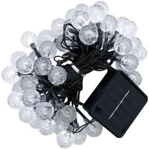 LAMPA SOLARNA OGRODOWA GIRLANDA ŁAŃCUCH SOLARNY 4,9M 40LED MULTIKOLOR LAMPA SOLARNA OGRODOWA GIRLANDA ŁAŃCUCH SOLARNY 4,9M 40LED MULTIKOLOR