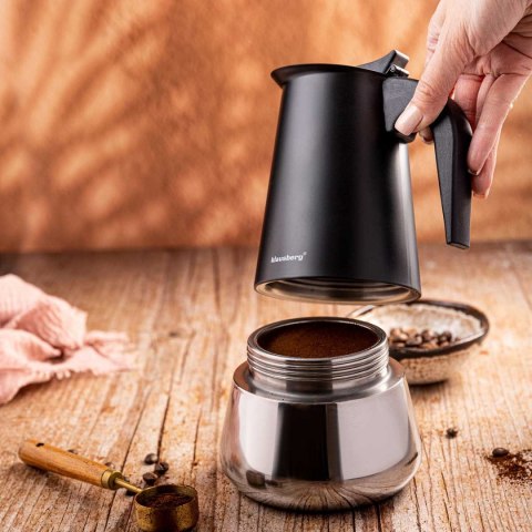 KAWIARKA ZAPARZACZ DO KAWY 600ml KLAUSBERG KB-7847 INDUKCJA KAWIARKA ZAPARZACZ DO KAWY 600ml KLAUSBERG KB-7847 INDUKCJA