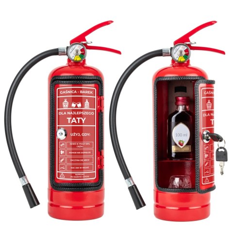 Gaśnica Mini Barek - Prezent dla Taty - Dzień Ojca Gaśnica Mini Barek - Prezent dla Taty - Dzień Ojca