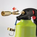 Palnik gazowy lampa lutownicza na gaz TYPHOON z piezo zapalnikiem 1.2kW