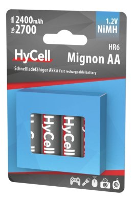 Akumulatory HyCell NiMH AA HR6 typ 2700 4 szt