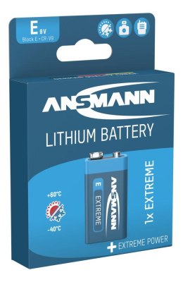 Bateria litowa Ansmann E 1604LC PP3 9V