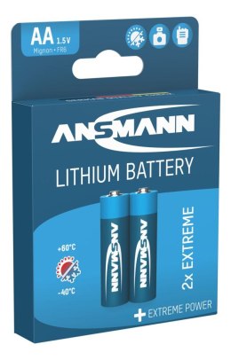 Baterie litowe Ansmann AA FR6 2 szt