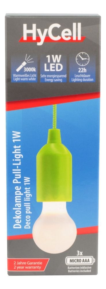 Lampa LED HyCell PL1W 25 lm 3xAAA zielona Lampa LED HyCell PL1W 25 lm 3xAAA zielona