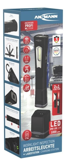 Lampa warsztatowa Ansmann WL1000R1000lm aku