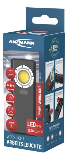 Lampa warsztatowa Ansmann WL1200R1200lm aku
