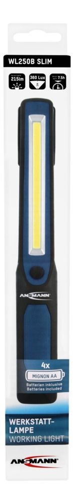 Lampa warsztatowa LED Ansmann WL250B 215 lm 4xAA Lampa warsztatowa LED Ansmann WL250B 215 lm 4xAA