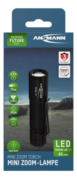 Latarka Ansmann LED T50F 1200lm 1xAA