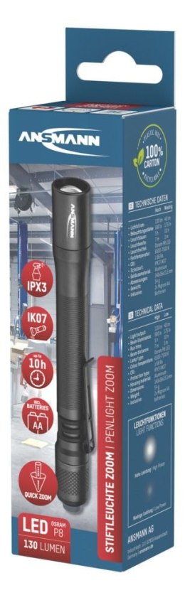 Latarka Ansmann inspekcyjna 130 lm 2x AAA