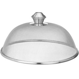 Pokrywa kopuła siatkowa do żywności stalowa śr. 255 x 135 mm