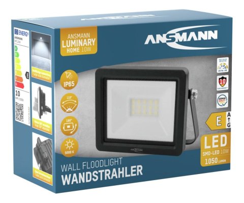 Reflektor ścienny Ansmann WFL10W 1050lm 230V 10W Reflektor ścienny Ansmann WFL10W 1050lm 230V 10W