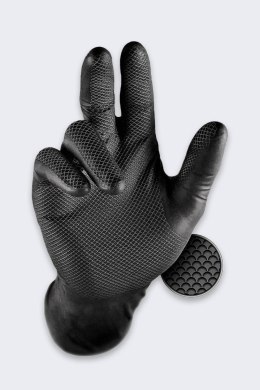 Rękawiczki Nitrylowe Grippaz 246 Black 50 sztuk BL