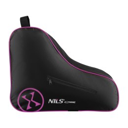 TS306 TORBA Z ZAMKIEM NA ŁYŻWOROLKI RÓŻOWA ONE SIZE NILS EXTREME