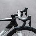 Owijka na kierownicę rowerową silikonowa perforowana - biała