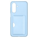 Etui Samsung Card Slot Case z kieszenią na karty na Samsung Galaxy A26 5G - niebieskie