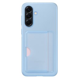 Etui Samsung Card Slot Case z kieszenią na karty na Samsung Galaxy A56 5G - niebieskie