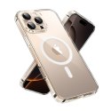 Etui case na iPhone 16 Pro Classy Clear Magnetic z MagSafe - przezroczyste