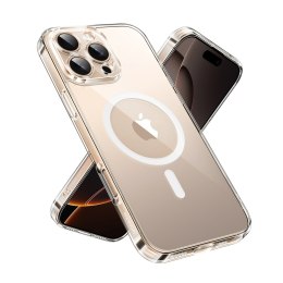 Etui case na iPhone 16 Pro Classy Clear Magnetic z MagSafe - przezroczyste