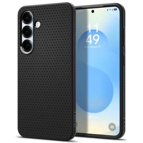 Etui na Samsung Galaxy S25+ Liquid Air - czarny mat Etui na Samsung Galaxy S25+ Liquid Air - czarny mat