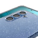Etui na Samsung Galaxy S25+Liquid Crystal - brokatowo przezroczyste