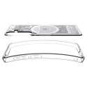 Etui na Samsung Galaxy S25 Zero One Ultra Hybrid Mag - białe