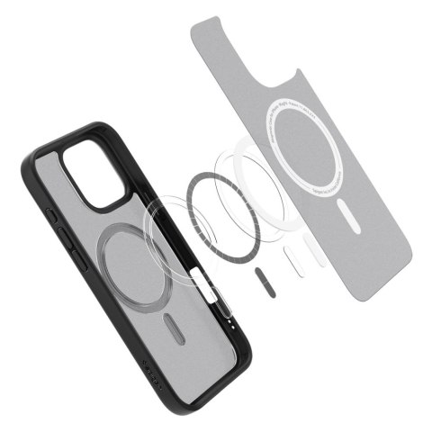 Etui pokrowiec na iPhone 16 Pro Max Ultra Hybrid Mag z MagSafe - czarne Etui pokrowiec na iPhone 16 Pro Max Ultra Hybrid Mag z MagSafe - czarne