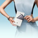 Powerbank 10000mAh 22.5W z wbudowanymi kablami USB-C Lightning - czarny