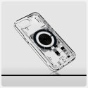Etui case na iPhone 16e Neo One Ultra Hybrid MagSafe - przezroczyste